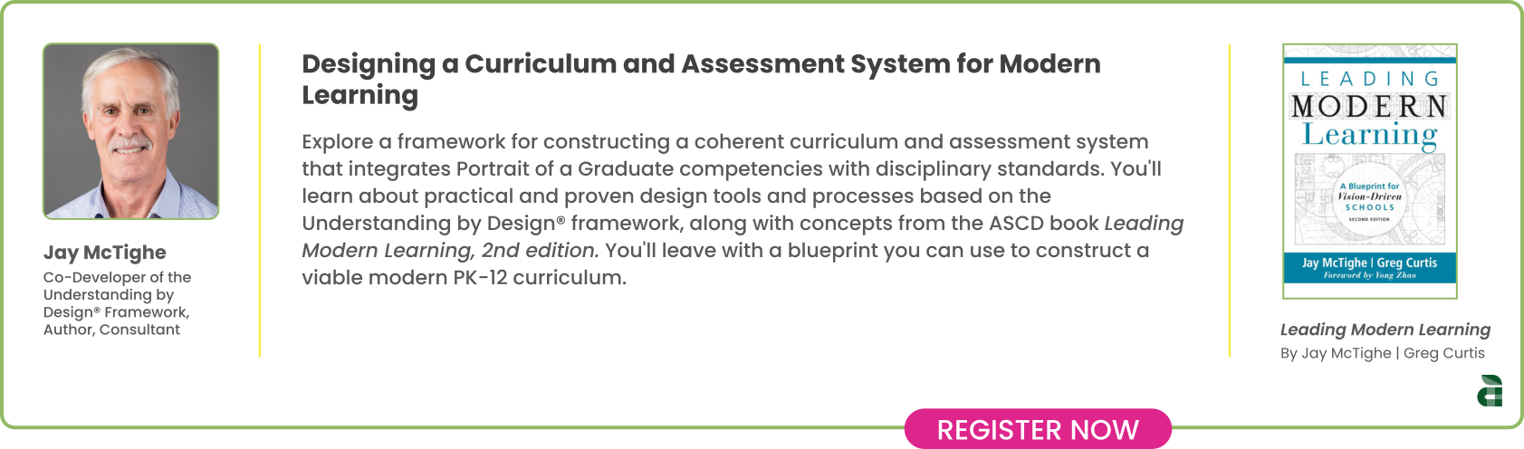 Designing a Modern Curriculum and Assessment System