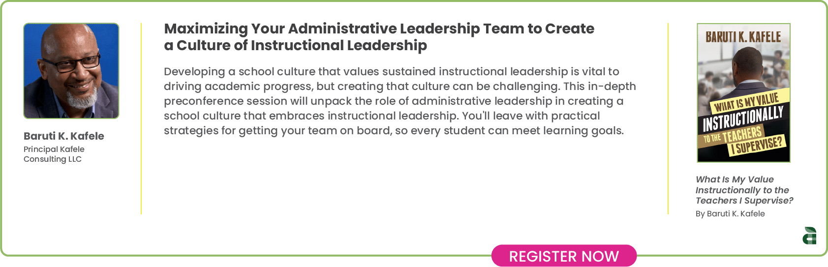 Maximizing You Administrative Leadership Team